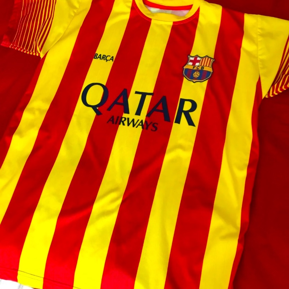 Barca away Jersey no. 10 Messi